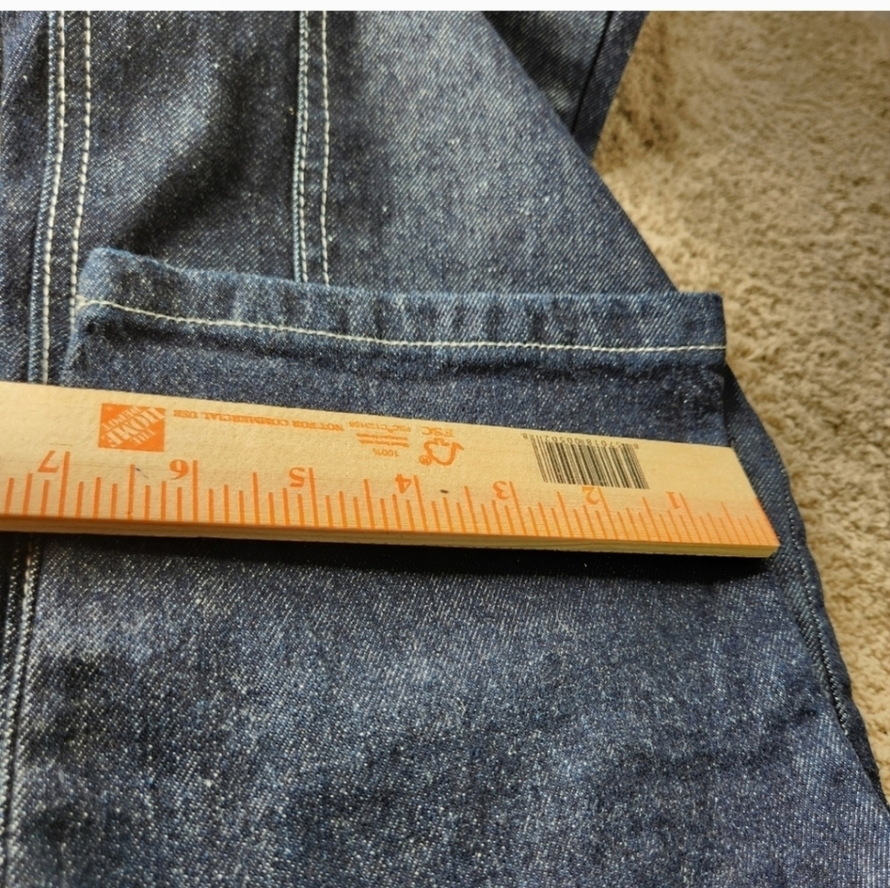 Women's High-Rise EasyRigid Straight Jeans - Wild Fable Blue Raw Wash Size 00/32 - Picture 12 of 13